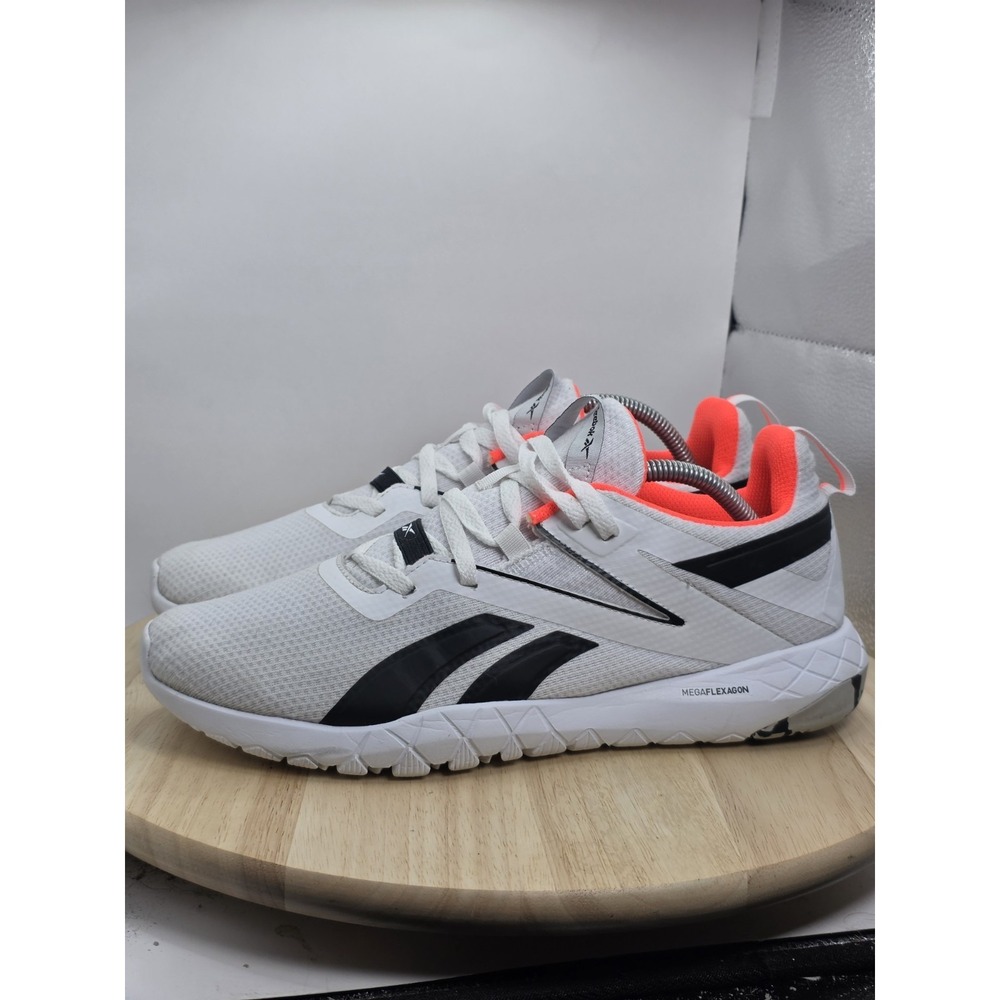 Men's Size 10.5‎ - Reebok Flexagon Energy TR 4 Footwear White/Black FX1882